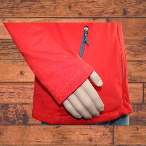 The North Face Red Full zip Jacket - Picture 3 of 8